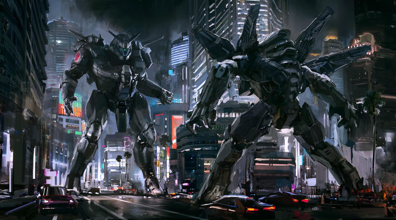 Illustration for article titled Japan Won WW2, And Now Rules America With Giant Mechs